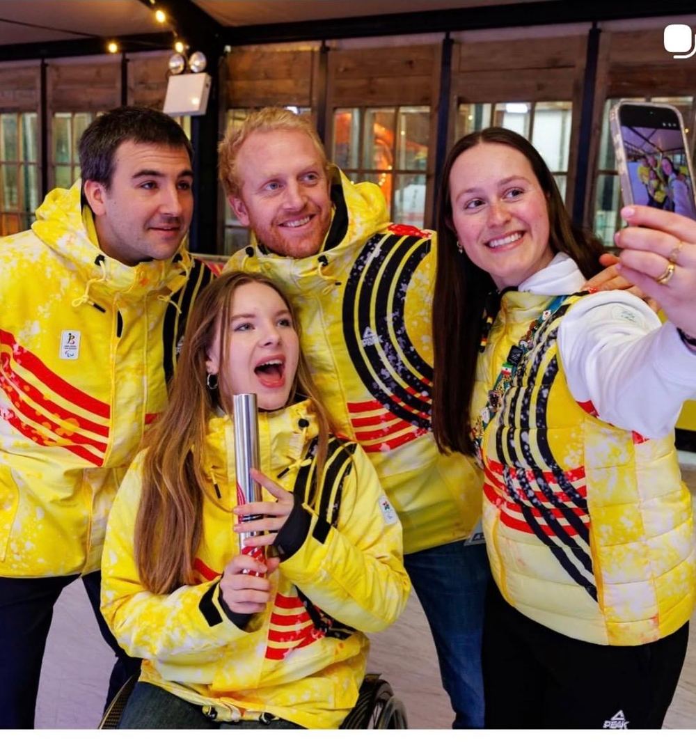 Marte met Team Belgium op het Belgium Olympic Festival