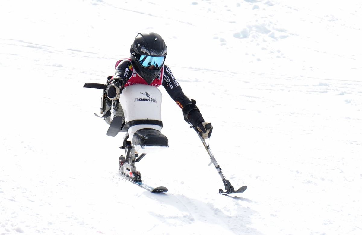 Marte Goossen in training